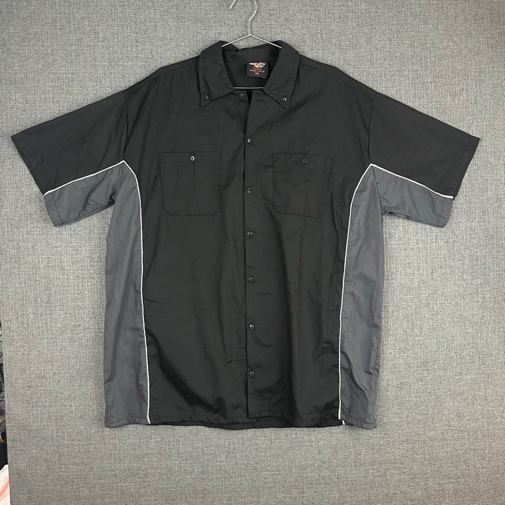 Vance Biker Wear Black Hills Rally Sturgis Shirt Deadman's Hand 2XL‎ Biker